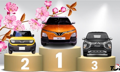 VinFast VF 5 giành vị trí số một tại Top 10 mẫu xe bán nhiều nhất Việt Nam năm 2024